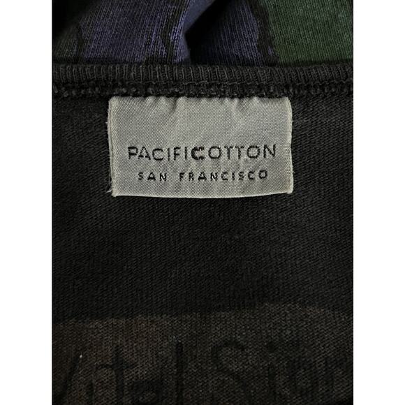 Pacific Cotton Pacificotton San Francisco Vtg Bryn Walker Black Boho T-Shirt XL - Picture 6 of 7